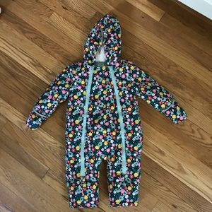 Mini Boden baby snowsuit 6-12mo